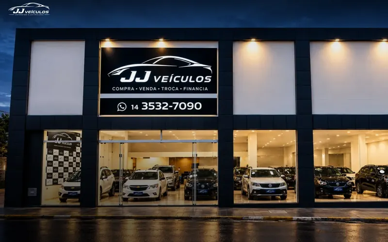 Site da JJ Veículos